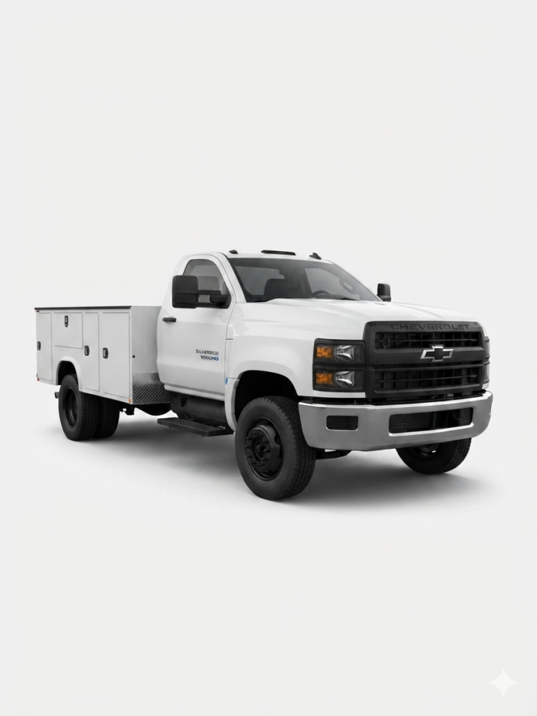 Chevrolet 5500 HD Service Truck – Diesel Powerhouse